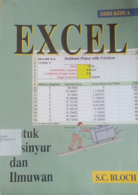 Image of Excel Untuk Insinyur dan Ilmuan