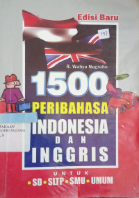 Image of 1500 Pribahasa Indonesia dan Inggris Untuk SD, SMP, SMA ,Umum