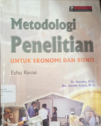 Image of Metodologi Penelitian Untuk Ekonomi dan Bisnis