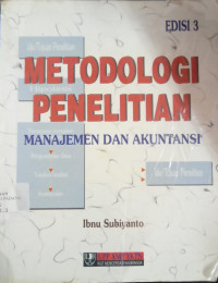Image of Metodologi Penelitian Manajemen dan Akuntansi