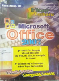 Fitur Terbaru Microsoft Office 2007