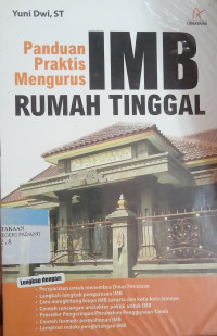 Panduan Praktis Mengurus IMB Rumah Tinggal