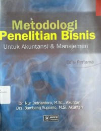 Metodologi penelitian bisnis: untuk akuntansi dan manajemen