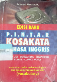 Pintar kosakata bahasa inggris