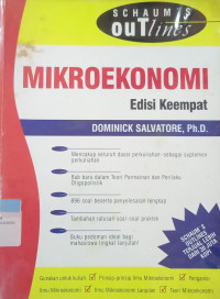 Mikroekonomi:teori dan soal-soal