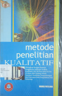 Image of Metode Penelitian Kualitatif