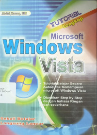 Image of Tutorial Lengkap Microsoft Windows Vista