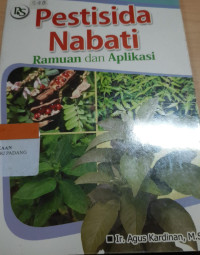 Image of Pestisida nabati; relawan dan aplikasi