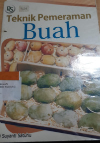 Image of Teknik penuraman buah