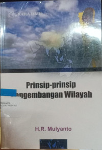 Prinsip prinsip pengembangan wilayah