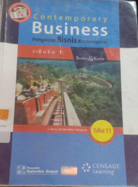 Image of Contemporary Business; Pengantar Bisnis kontemporer