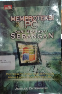 memproteksi pc dari berbagai serangan