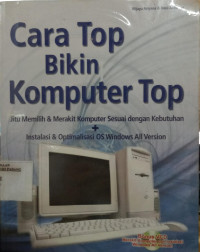 Image of Cara top bikin komputer top