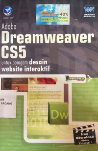 Image of Short course: adobe dreamweaver c55 untuk beragam desain website interaktif