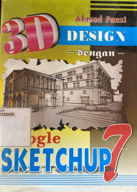 3D design dengan google sketchup7