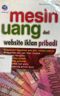 Mesin uang dari website iklan pribadi