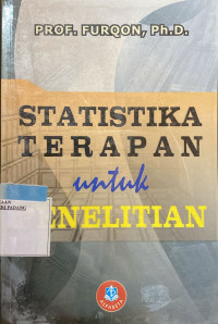 Image of statistika terapan untuk penelitian