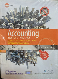 Image of Accounting Indonesia Adaptation 25Th Edition