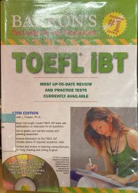 Image of Toefl IBT : Internet- Based Test