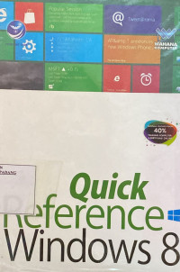 Image of Quick reference windows 8