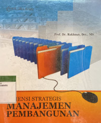 Image of Dimensi Strategis Manajemen Pembangunan