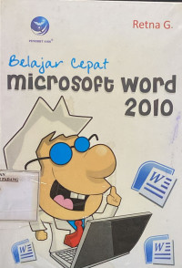 Image of Belajar cepat microsoft word 2010