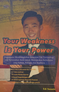 Image of Your Weakness Is Your Power