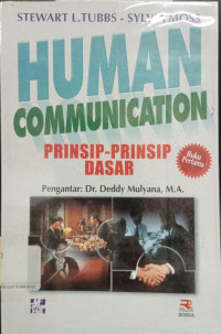 Image of Human communication ; prinsip-prinsip dasar