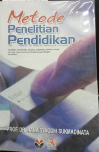 Image of Metode Penelitian Pendidikan