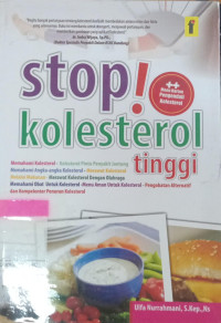 Stop! Kolesterol Tinggi