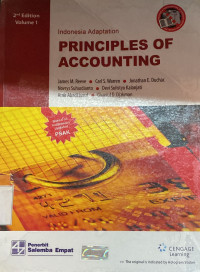 Image of Principles Of Accounting; Indonesia Adaption