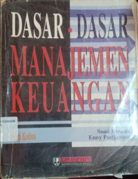 Image of Dasar-dasar manajemen keuangan .
