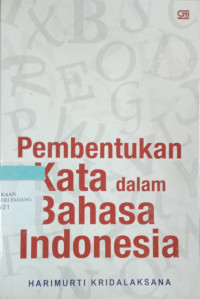 Image of Pembentukan Kata Dalam Bahasa Indonesia