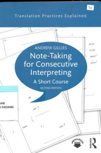 Image of Note-Taking For Consecutive Inter Preting A short Course