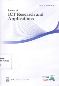 Journal of ICT Research and Applications