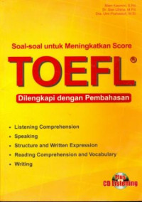 Soal-Soal untuk Meningkatkan Score TOEFL